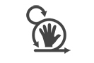 Hands on icon