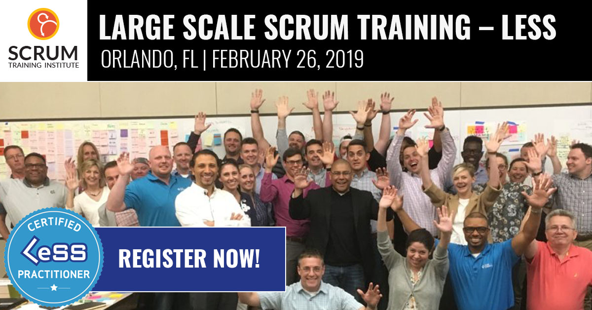 Certified LeSS Practitioner - Large Scale Scrum (LeSS)